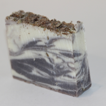 Moisturizing Lavender Swirl All Natural Soap